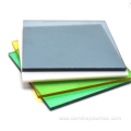 High gloss wear resistant plastic polycarbonate sheet